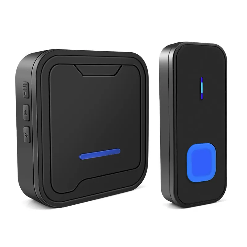 

QZT Wireless Smart Doorbell Sets Welcome Home Button Door Bell Ring Chime Waterproof Cordless Alarm Home Security Doorbell Chime