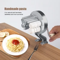 handmade spaghetti pasta maker cutter aluminum alloy fettuccine noodle press making machine