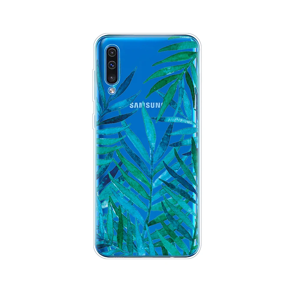 Чехол-бампер для samsung Galaxy A50, силиконовая прозрачная задняя крышка, чехол для телефона samsung A50 A505 A505F SM-A505F, мягкий чехол 6,4