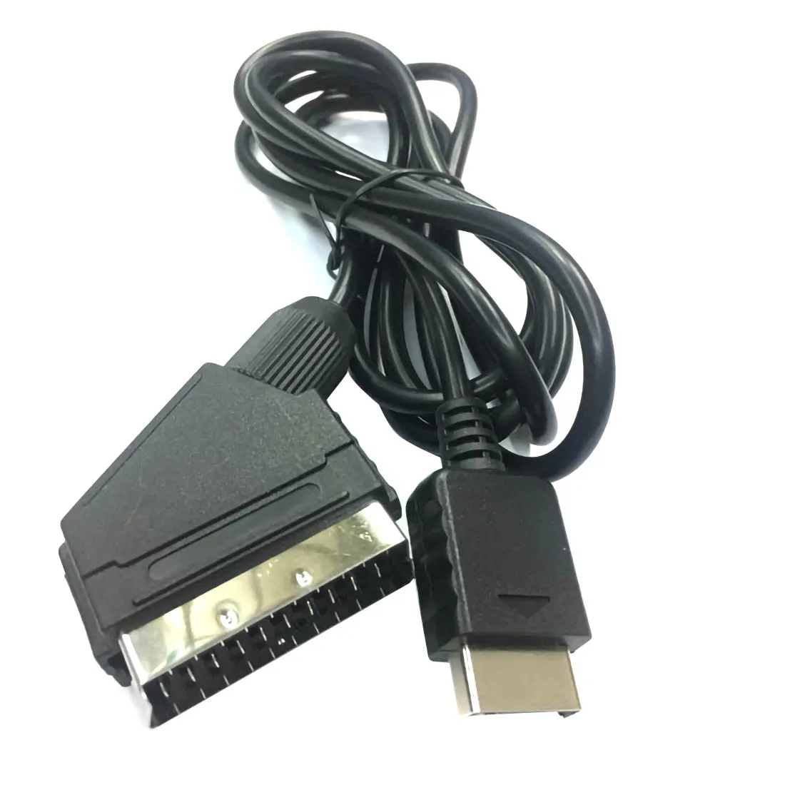 Кабель SCART 1 8 м ТВ AV свинцовый настоящий RGB сменный кабель Scart для игр