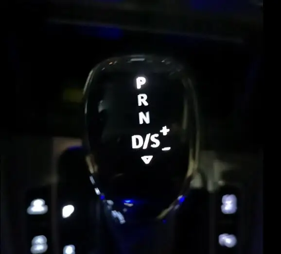 Светодиодный DSG Шестерни рукоятка рычага переключения передач на светодиодный