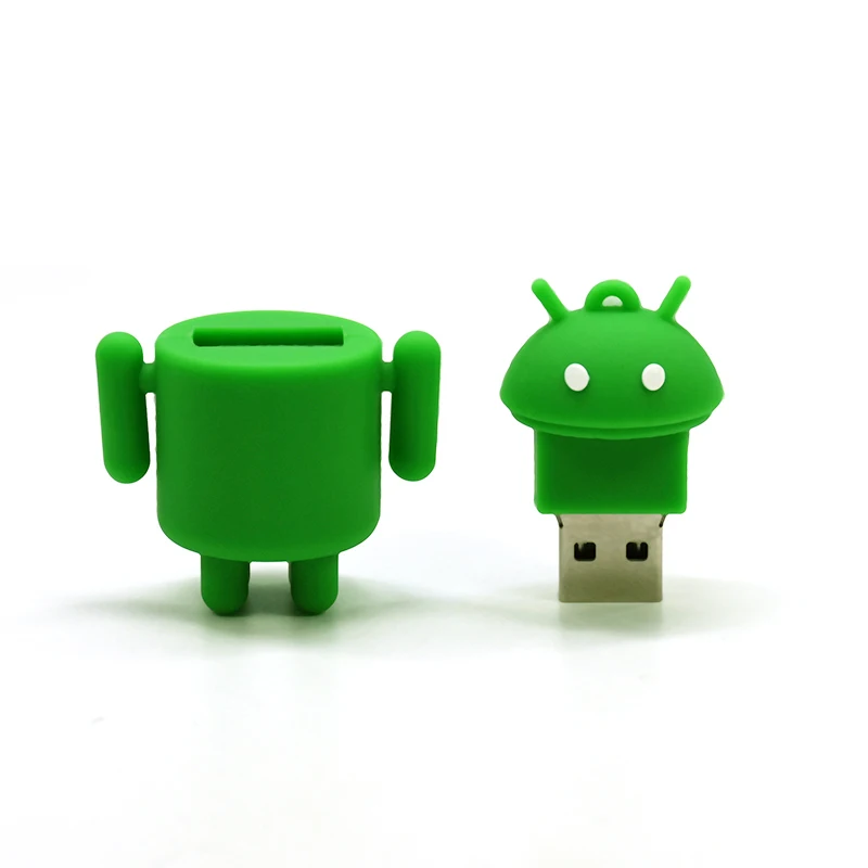 Android Pendrive 64 Гб 128 ГБ 256 Robot Pen Drive 32 16 8 4 Usb флэш-накопитель U-Stick Mechanic Memory Stick |