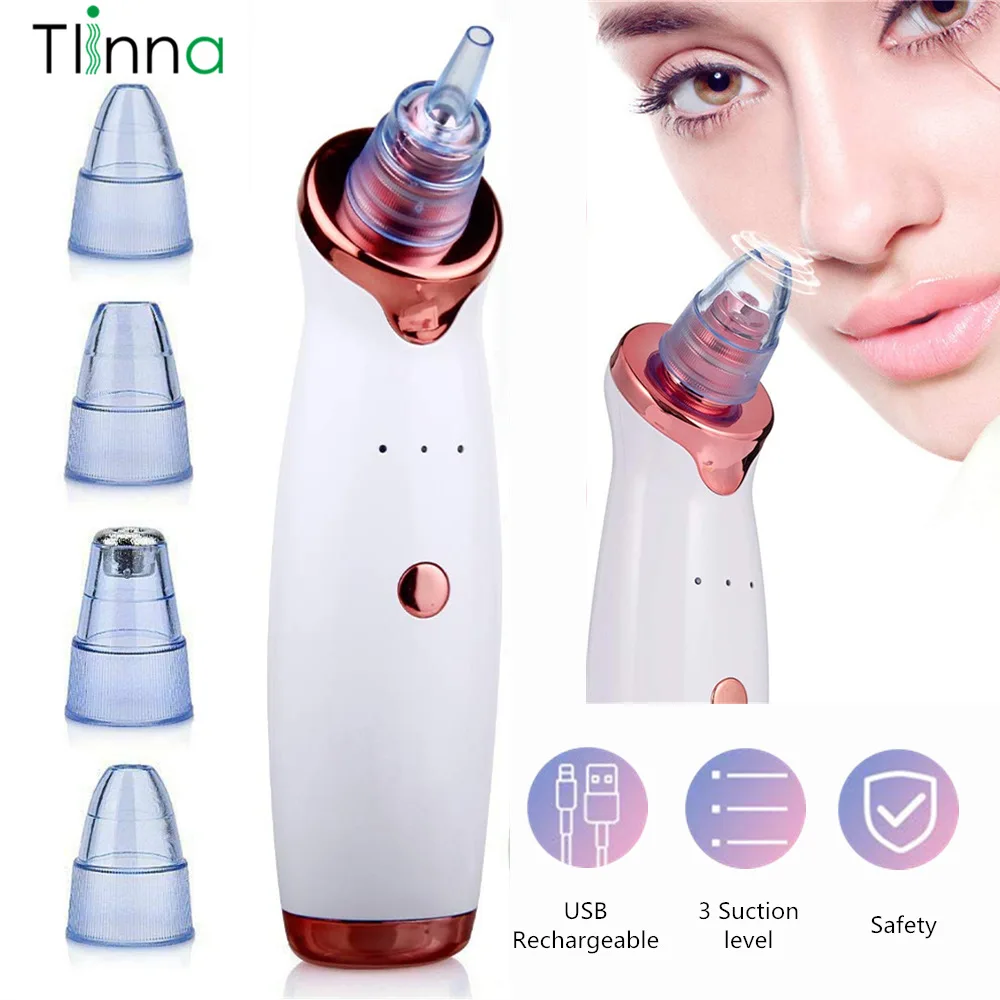 

Blackhead Remover Face Deep Pore Cleaner Acne Black Dot Extractor Electric Microcrystalline Blackhead Vacuum Skin Care Machine
