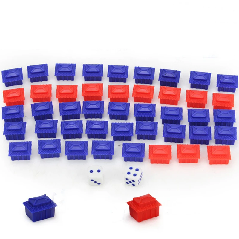 

1 Set Chess Puzzle Board Games for Children Adults Booster Packs Chess House Hotel Card Game Family/Party Board Game Toy Gifts