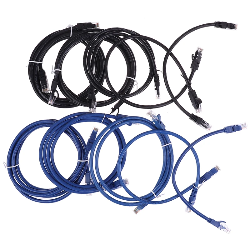 CAT6 RJ45 0 5 м-2 м сеть медных проводов для Гигабитного Ethernet маршрутизатора ПК