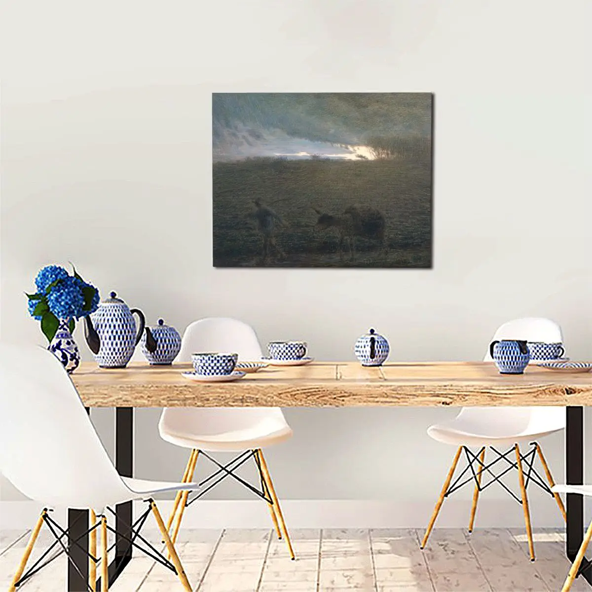 

Millet Painting New Romantic Decoration Pictures Canvas Spa Room Decor