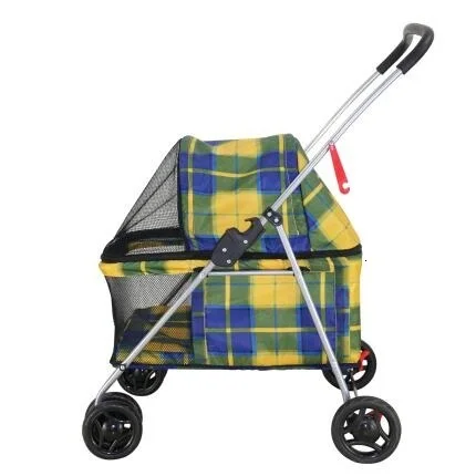 Портативная Складная Тележка для животных среднего размера Кошка Собака Тедди