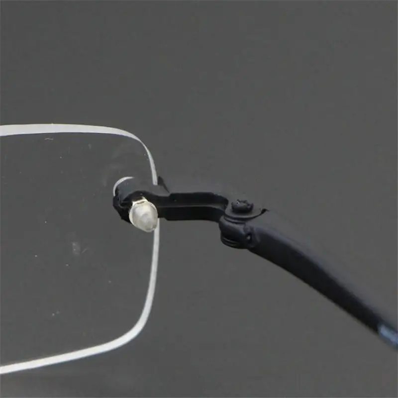 Очки для чтения мужчин и женщин ультралегкие квадратные очки без оправы с