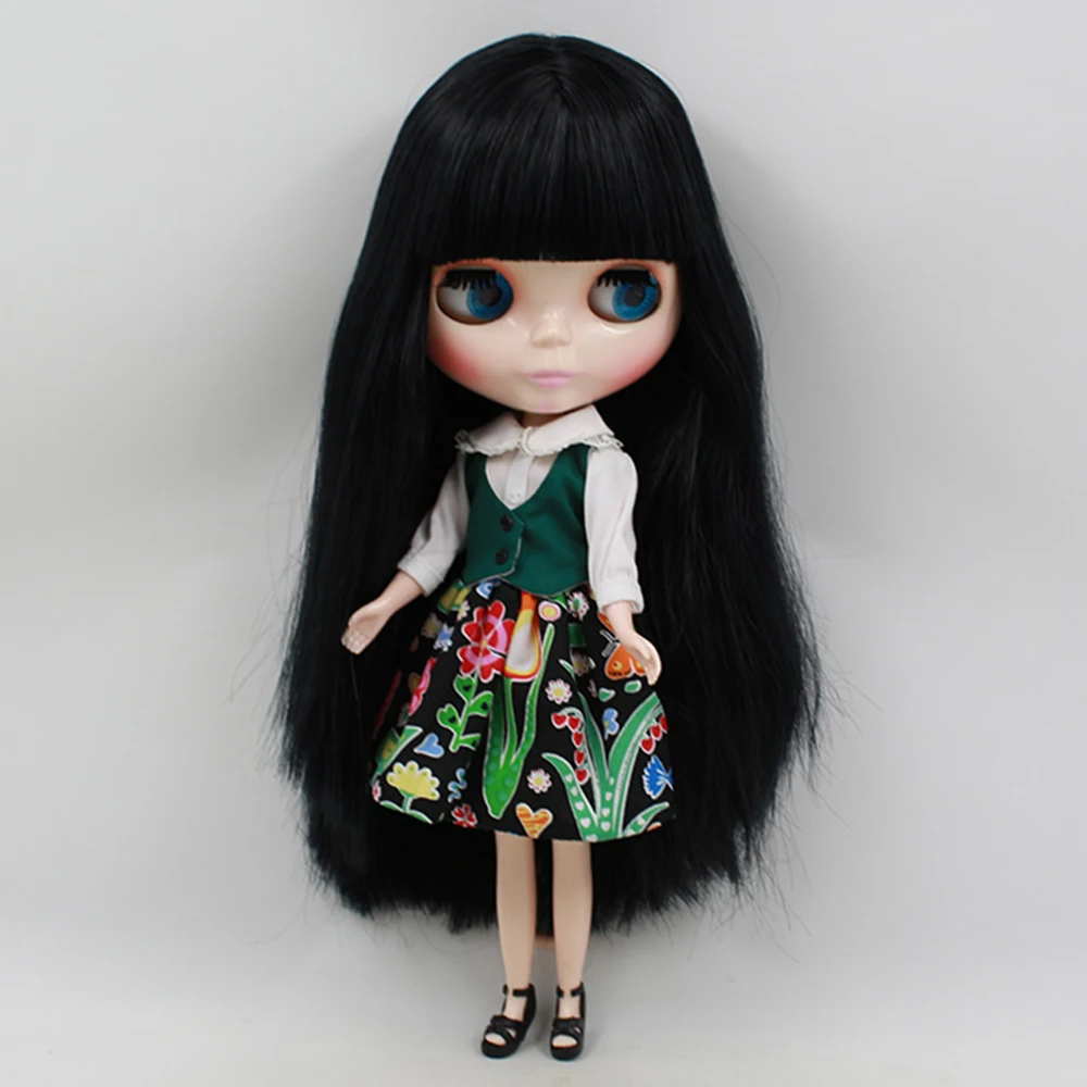 Одежда для 1/6 Blyth куклы ICY 3 предмета в комплекте платье передник и сумки той же