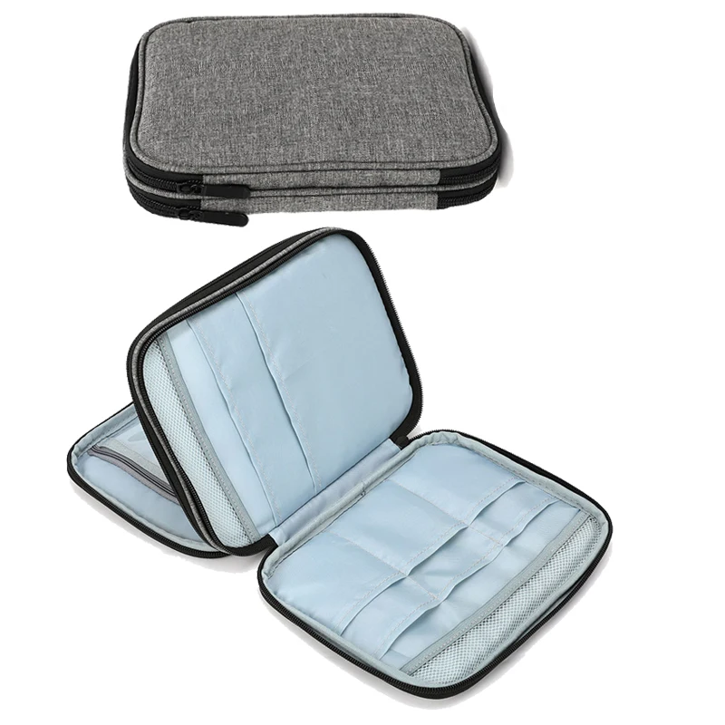 Чехол для вязальных спиц дорожный мешочек органайзер сумка хранения круговых