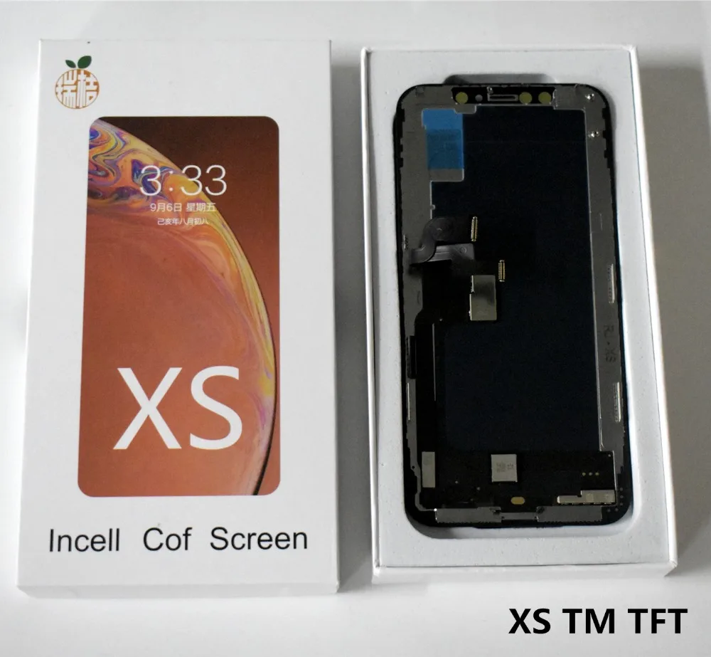 JK Incell OLED lcd Pantalla для iPhone 10 XS экран ЖК-дисплей кодирующий преобразователь сенсорного экрана в сборе для iPhone X OLED XS MAX TFT XR