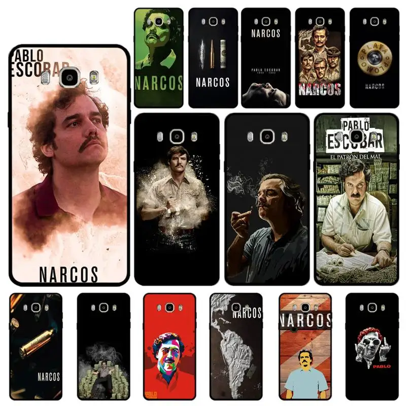 

YNDFCNB Narcos TV Series Pablo Escobar Phone Case for Samsung J 4 5 6 7 8 prime plus 2018 2017 2016 J7 core