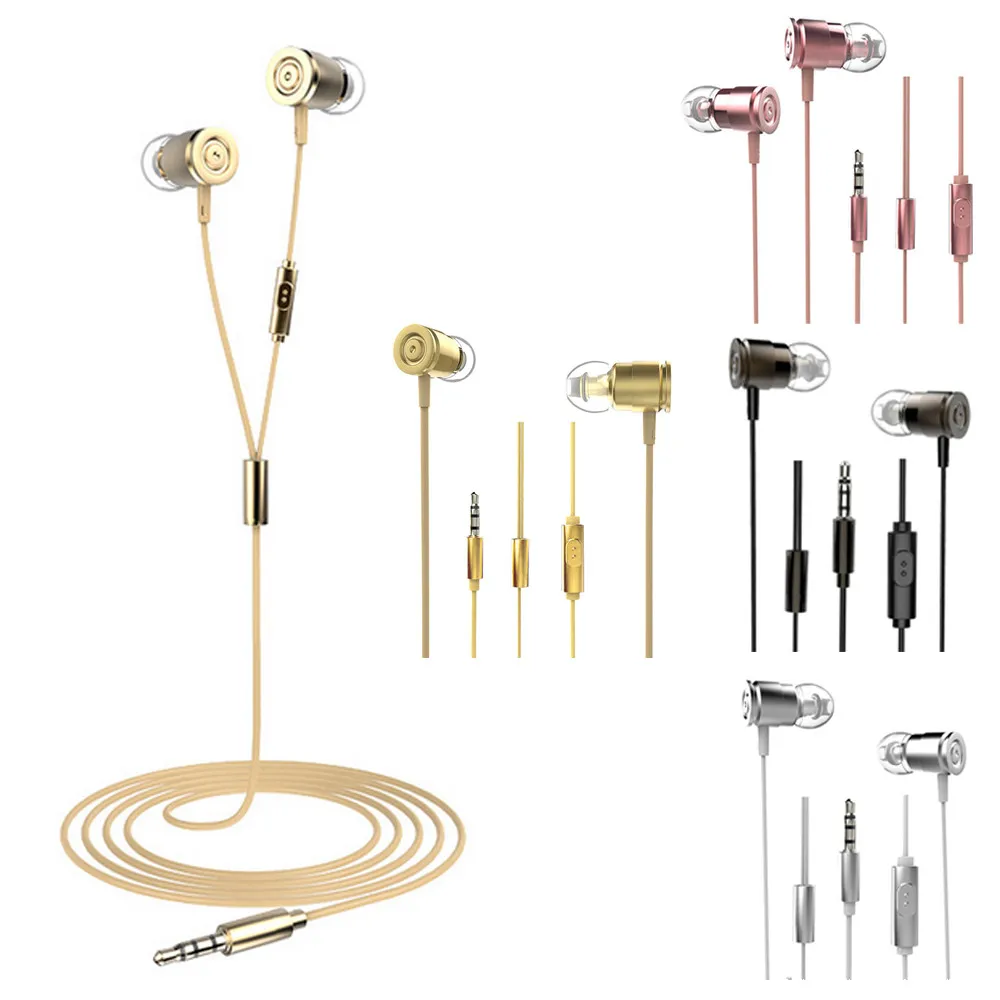 Mosunx Высокое качество 3 5 мм бас стерео наушники вкладыши со встроенным микрофоном