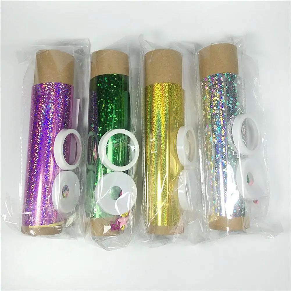 Привлекательный DIY вращающейся калейдоскоп Наборы Рюкзак Для садика Детские