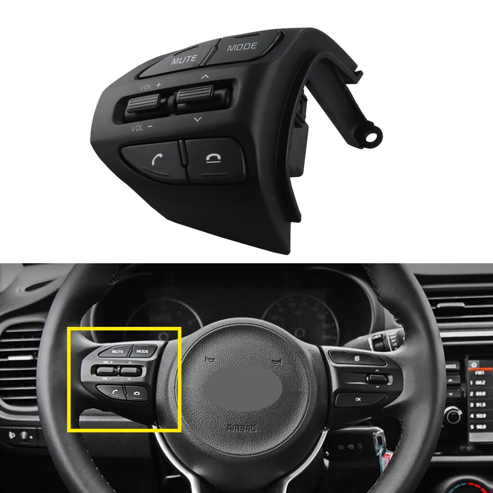 Кнопка на руль для KIA K2 RIO 2017 2018 2019 4 X LINE кнопки Bluetooth телефон круиз контроль