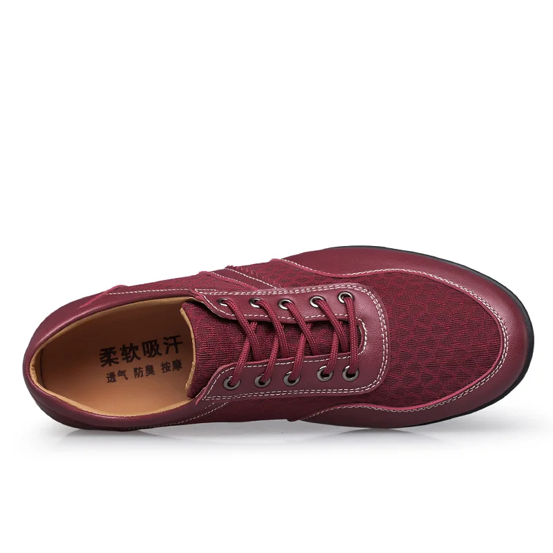 Мокасины мужские кожаные мягкие лоферы плоская подошва повседневная обувь для