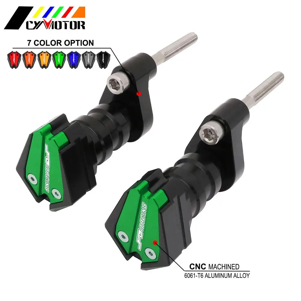 Слайдер рамы CNC для мотоцикла защитная накладка защиты от падений Kawasaki Z1000SX Z 1000SX