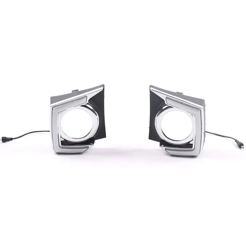 Автомобильные светодиодные дневные ходовые огни светильник для Mitsubishi L200 2015 - 2018