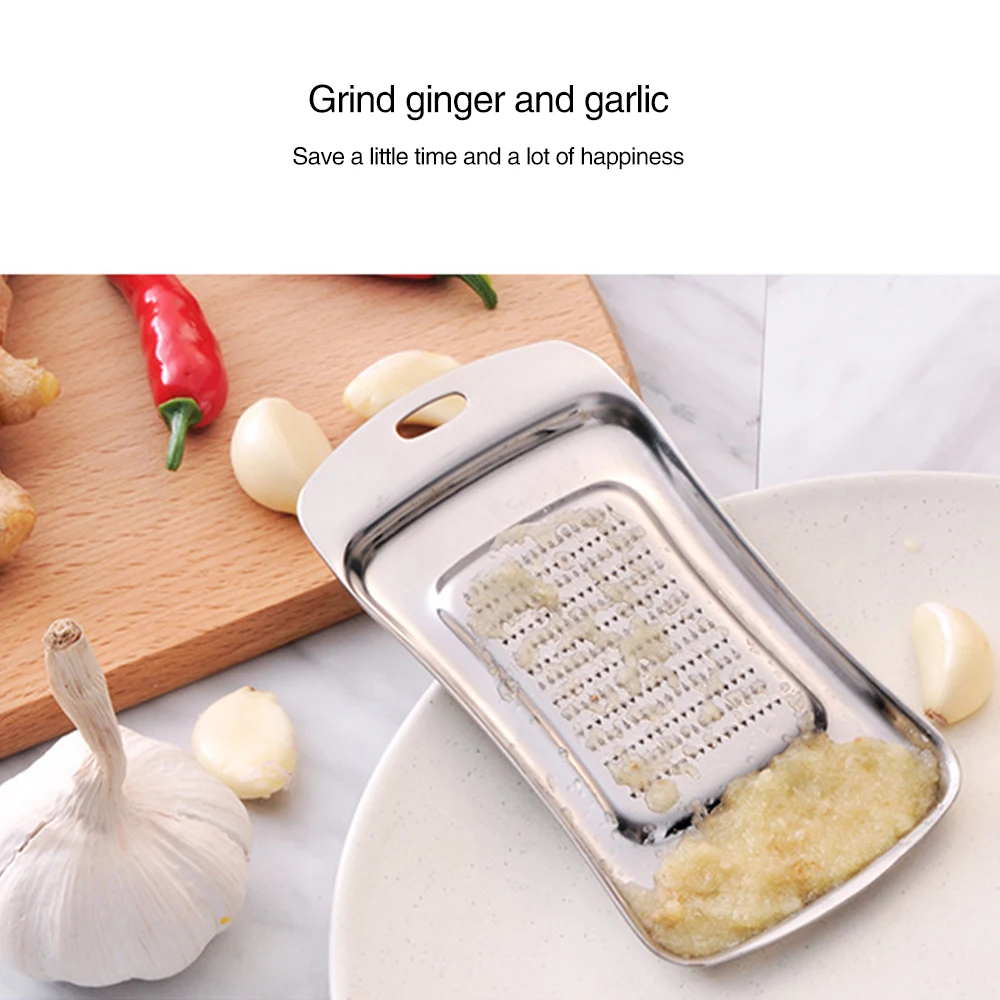 

Multifunctional Ginger Grater Crusher Stainless Steel Garlic Grinder Kitchen Fruit Vegetables Ginger Grinding Cooking Gadgets