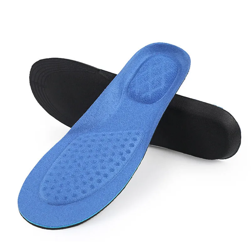 

Shock Absorption Non-Slip Breathable Sweat-Absorbent Sports Insole Arch Cushion Fitness Foot Care Shoes sock Pad insert Brioche