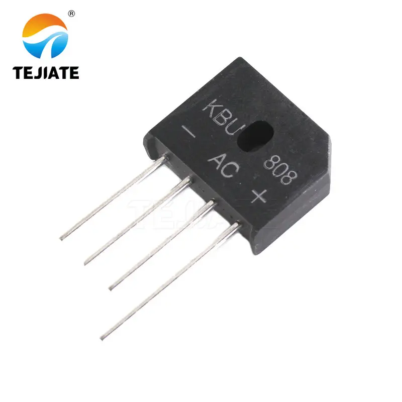 10 шт. KBU808G KBU808 8A 800V Выпрямитель | Электронные компоненты и принадлежности