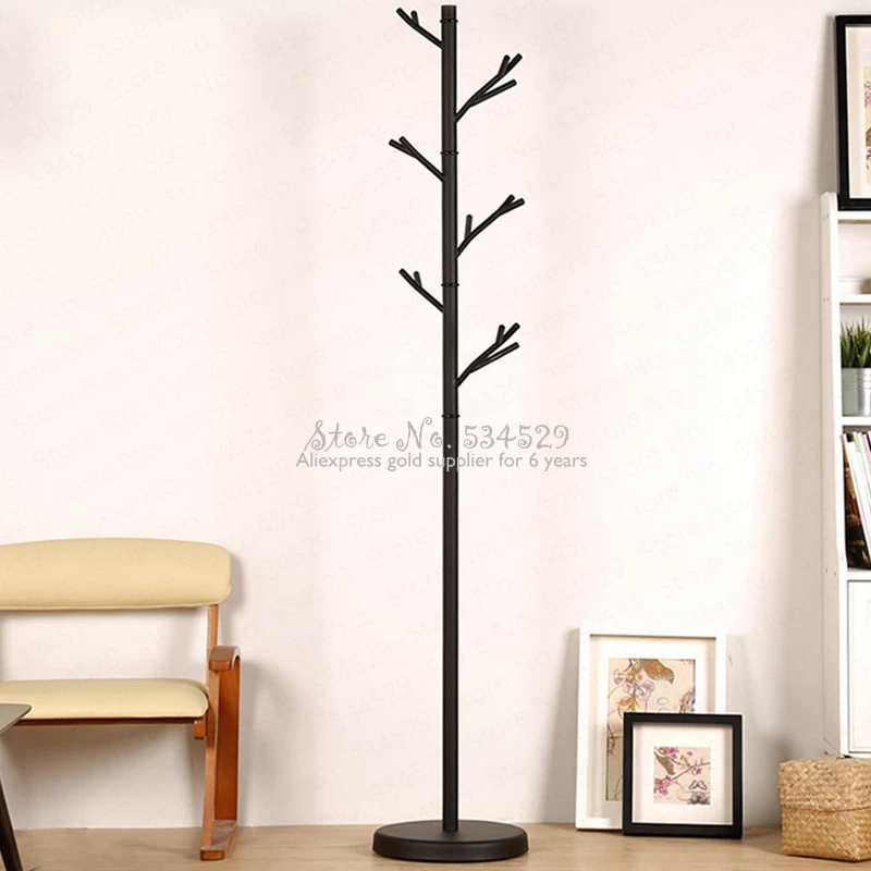 30%B Coat Rack Creative Hanger Simple Clothes Bedroom Iron Nordic Floor |
