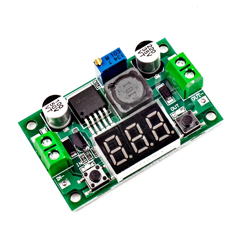 1 шт. 3A Регулируемый DCDC LM2596 LM2596S вход 4 V 35 Выход 23 30 В постоянного тока dc понижающий