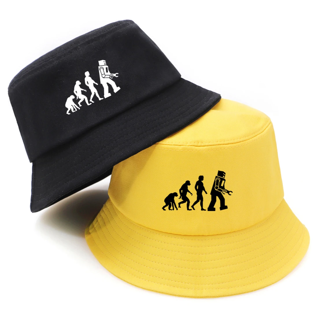 Робот Эволюция Защита от солнца Панама шляпа для мужчин на открытом воздухе дамы