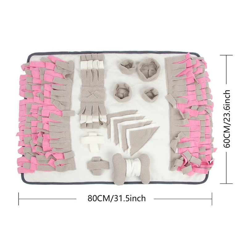 

Pet Dog Snuffle Mat Nose Smell Training Blanket Sniffing Pad Slow Feeding Bowl Dropshipping