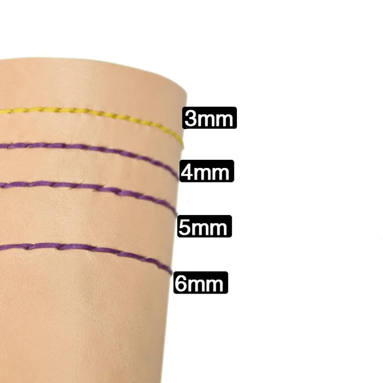 Набор инструментов для работы с кожей 4 шт./компл. долото отверстий из нержавеющей
