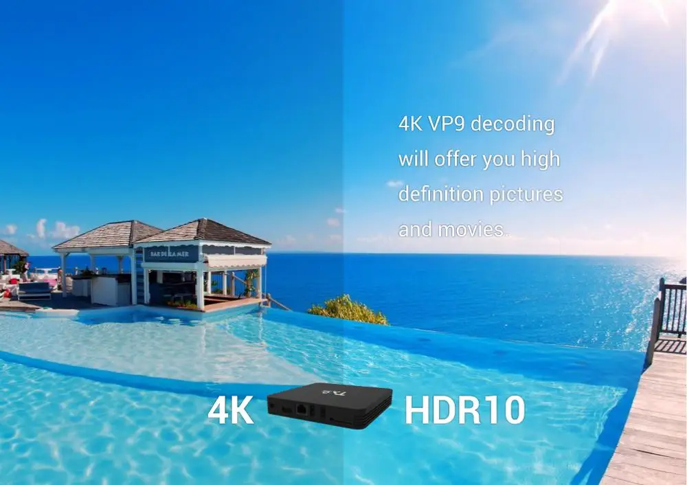 ТВ-приставка TX9S Android Tv Box Восьмиядерный процессор Amlogic S912 2 Гб ОЗУ 8 ПЗУ 4G Wifi 4K