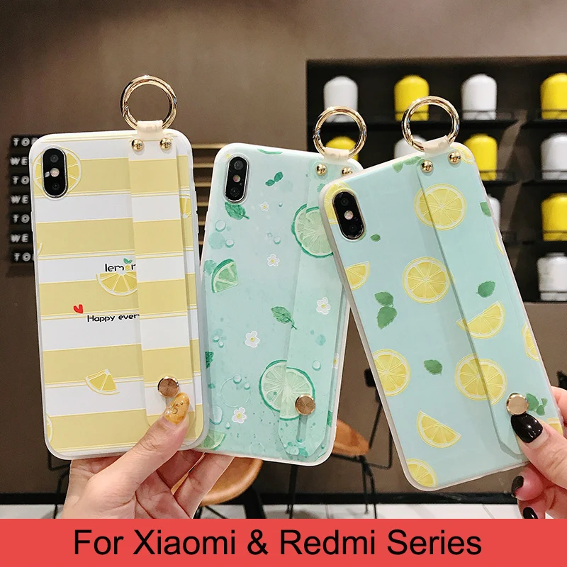 Мягкий чехол для телефона Xiaomi 8 9 6X 5X Redmi K20 Pro 4X Note 5 5A 6 7 с полосным