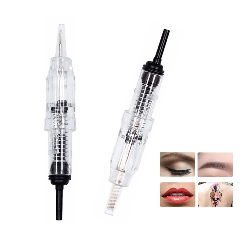 20 шт. Перманентный макияж тату иглы для бровей губ картридж 1RL/2R/3RL/5/7/9RL Для