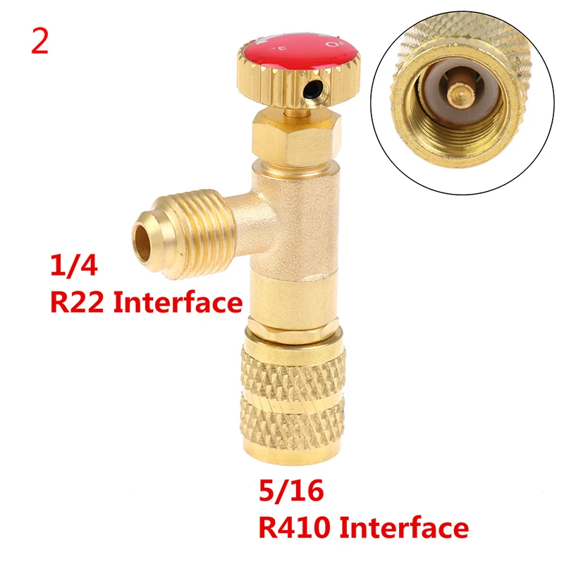 

Клапан безопасности HUXUAN для хладагента R410A/R22 1/4"