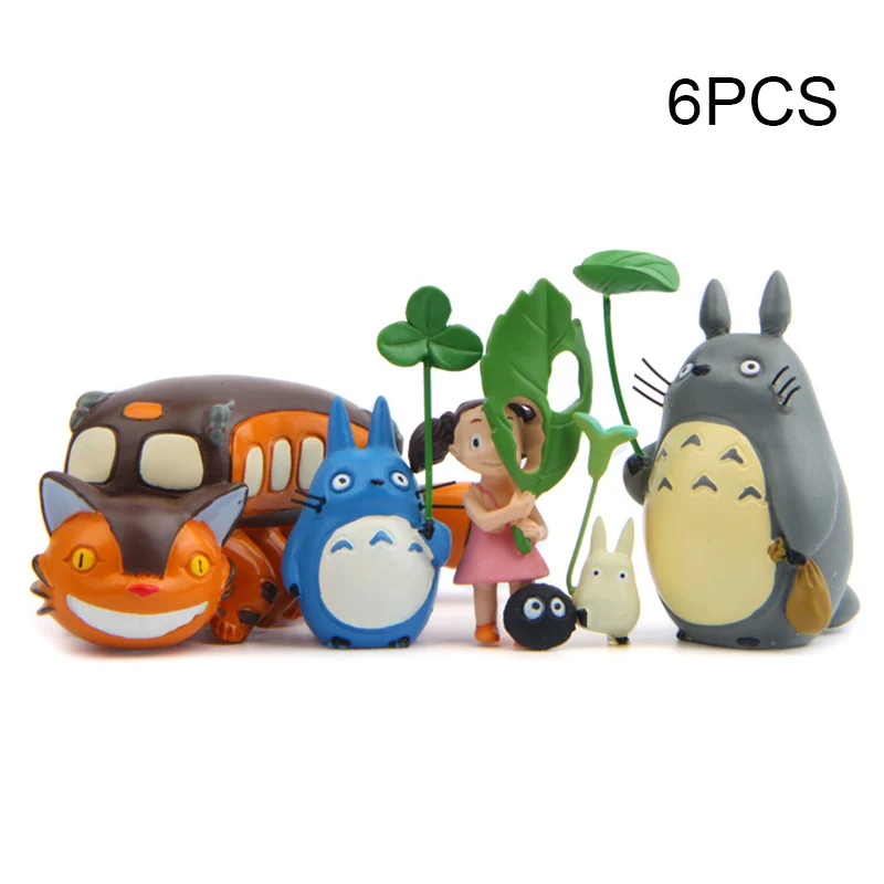 Горячая сосед рисунок Chibi Totoros кошка лист автобуса зонтик гриб Hayao Miyazaki Аниме