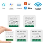 Интеллектуальный переключатель Wi-Fi светодиодный светильник приложение Smart Life пуш-ап модуль поддерживает связь с 2-мя способ приложения голосовой реле Таймер Беспроводной переключатели Google Home Alexa Tuya