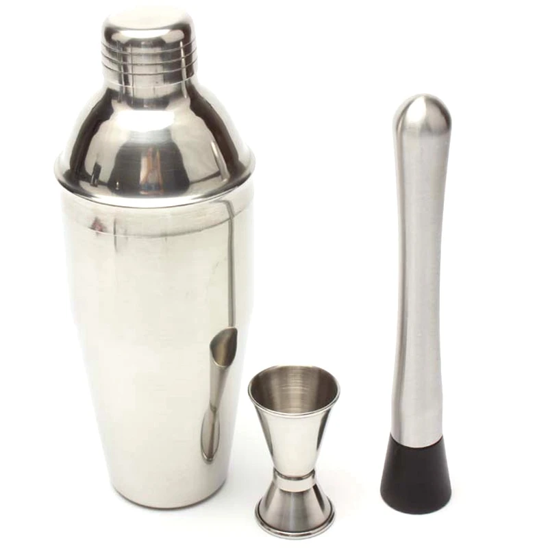 750 мл нержавеющий барный коктейль Шейкер Набор Посуды для изготовления с
