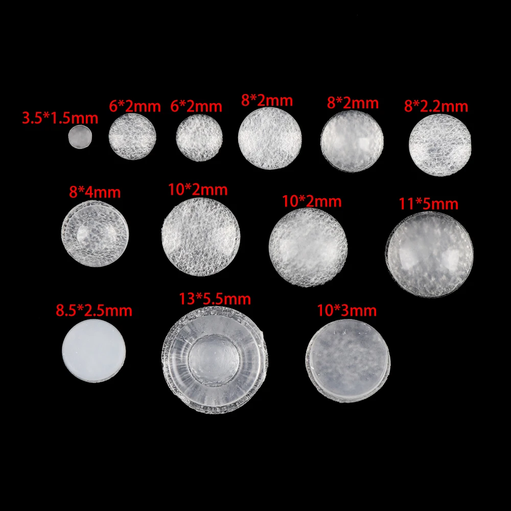 50/64/100 шт. силиконовые прокладки для дверей мебели|Дверные ограничители| |