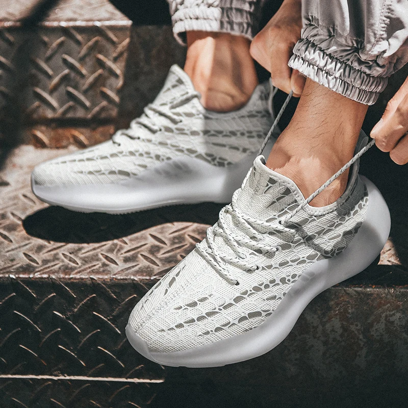

Mens White Trainers Summer Shoes Sports Mens Sneakers 2018 Fashion Luxury Tenis Masculino Esportivo Men Sneaker Slip On