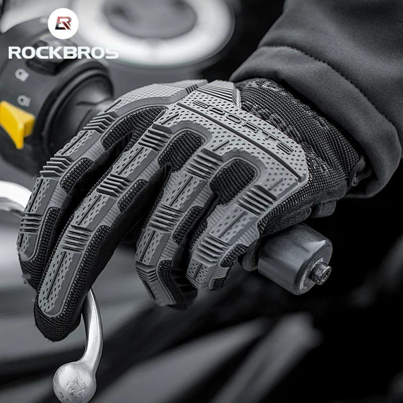 

Велосипедные перчатки ROCKBROS, утолщенные противоударные дышащие гелевые митенки для езды на велосипеде, с закрытыми пальцами, 6 мм, для мужчин...