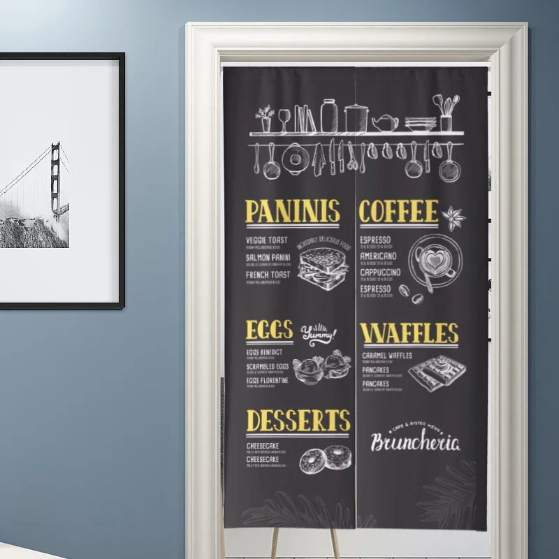 Японские дверные занавески для кухни кофейни чайного магазина ресторана лапши