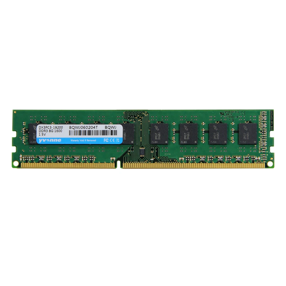 Yvonne DDR3 4 GB/8 GB 1600MHz настольная память 8G 4G 1 5 V RAM для Intel/AMD Memoria модуль Компьютерная ПК