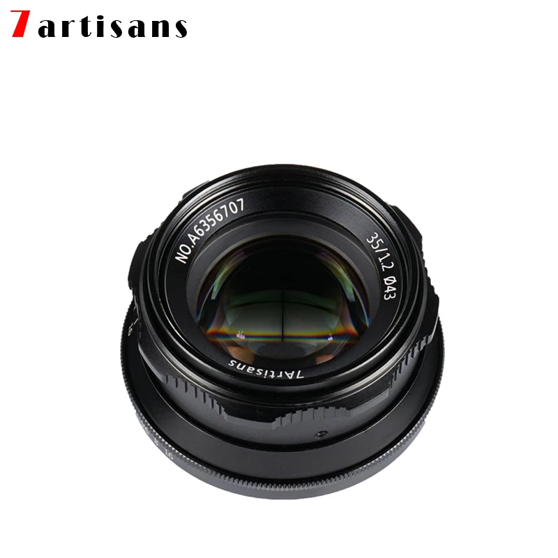 Объектив 7artisans с постоянным фокусным расстоянием 35 мм F1.2 для Sony E/Nikon Z/Fuji XF APS-C |