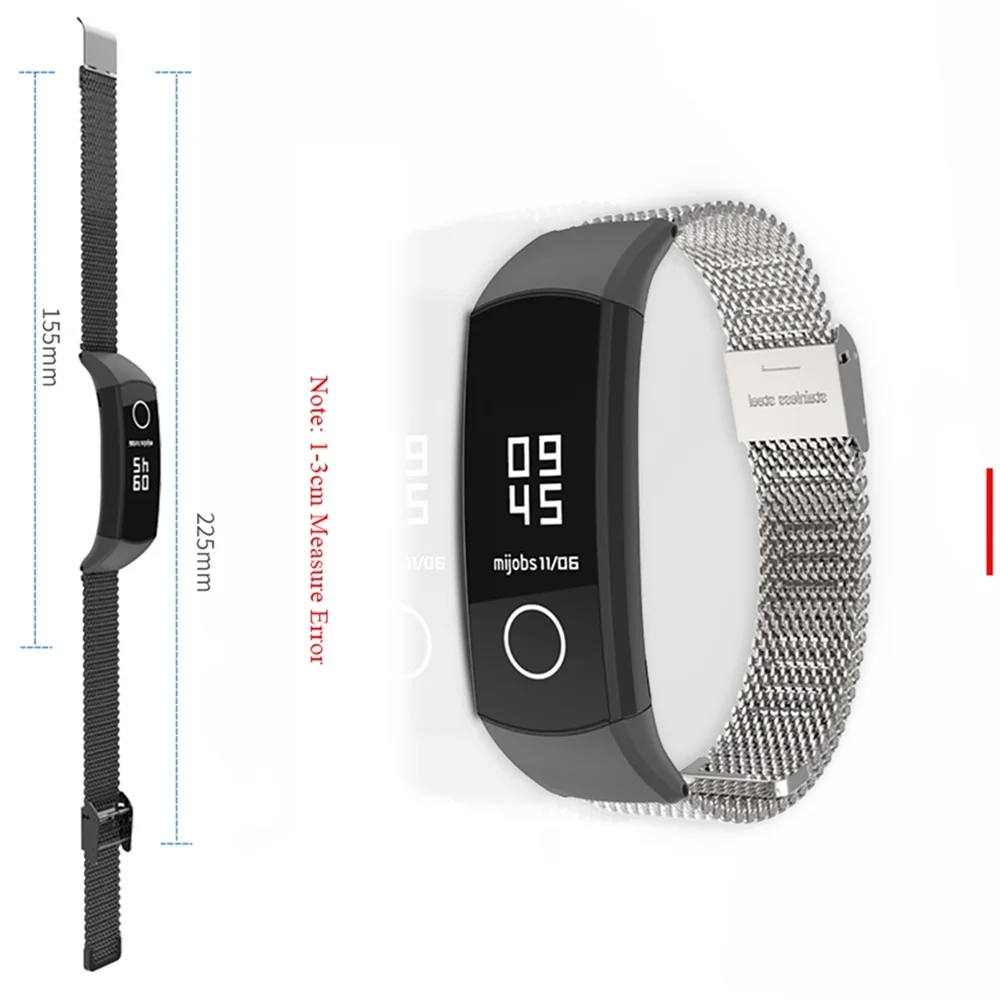 Ремешок из нержавеющей стали для Huawei Honor band 4 | Электроника