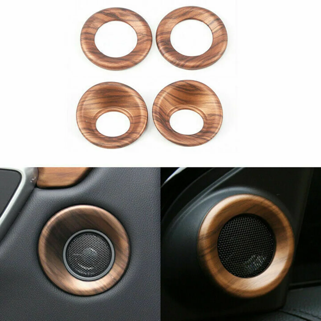 

12X Interior Kit Peach Wood Car Cover For Honda CRV 2017-2020 Decoration ABS