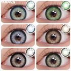 Цветные контактные линзы AMARA для глаз, ежегодные цветные линзы ed, контактные линзы для глаз 2 шт., цветные линзы для школьников, контактные линзы для глаз