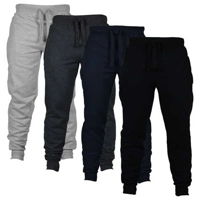 

New Pants Casual Sweatpants Solid Fashion High Street Trousers Pants Men Joggers Oversize Brand High Quality Gray Men Pants