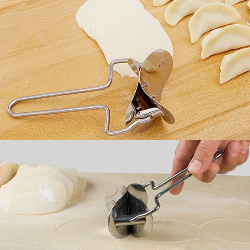 Newиз нержавеющей стали 7 см креативная DIY скалка для пельменей форма Jiaozi для шкуры форма тесто резак Кухня инструмент для приготовления пищи формы гаджеты