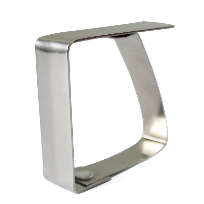 Тканевый зажим для скатерти скатерть из нержавеющей стали вечерние зажимы