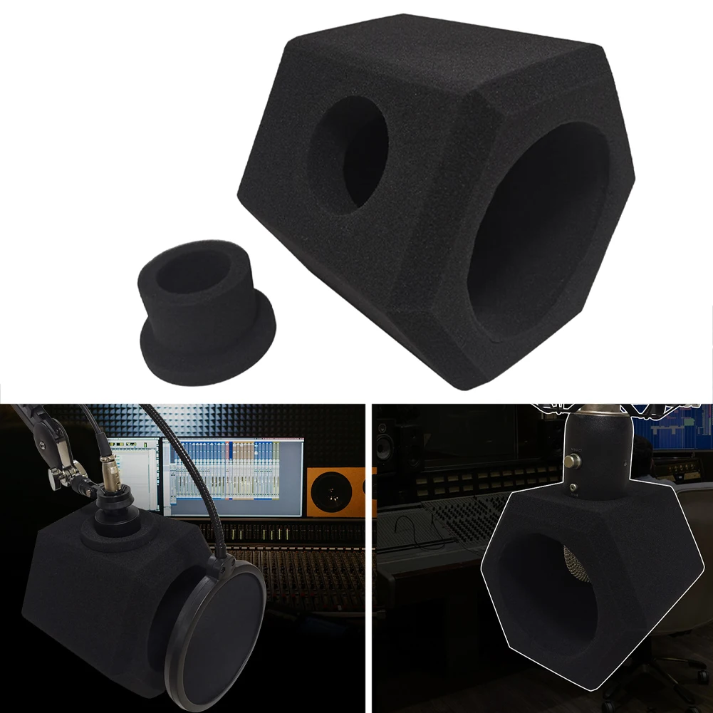 

Sound Insulation Filter Noise Reduction Detachable Microphone Wind Screen Shield